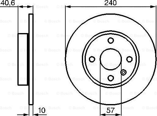 BOSCH 0 986 478 731 - Brake Disc onlydrive.pro