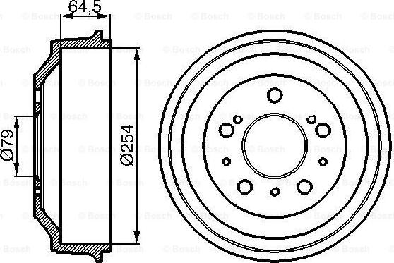 BOSCH 0 986 477 098 - Piduritrummel onlydrive.pro