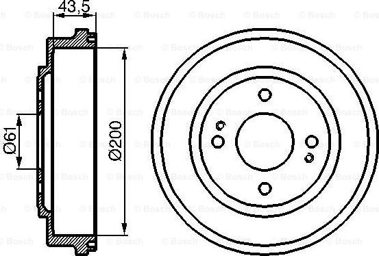 BOSCH 0 986 477 081 - Piduritrummel onlydrive.pro