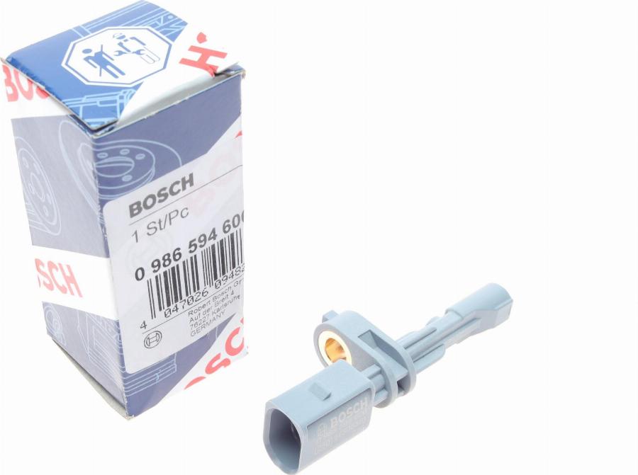 BOSCH 0 986 594 606 - Датчик ABS, частота вращения колеса onlydrive.pro