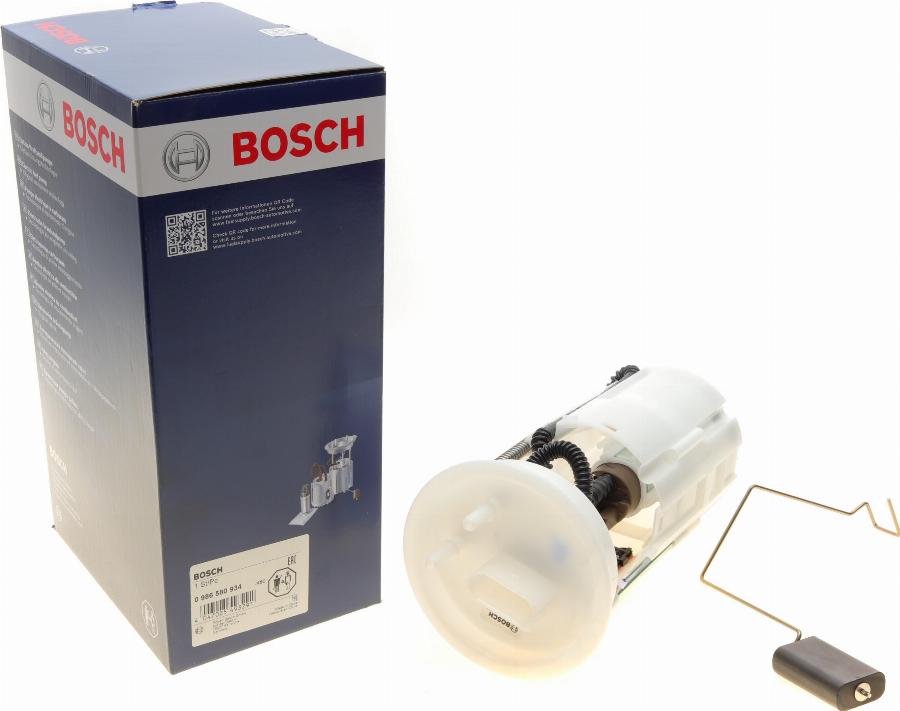 BOSCH 0 986 580 934 - Polttoaineen syöttömoduuli onlydrive.pro