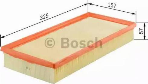 BOSCH 0 986 626 807 - Air Filter, engine onlydrive.pro