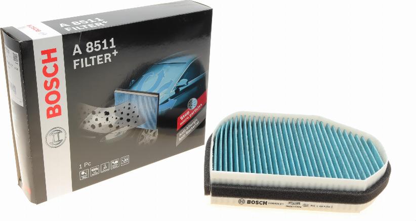 BOSCH 0 986 628 511 - Filter, interior air onlydrive.pro