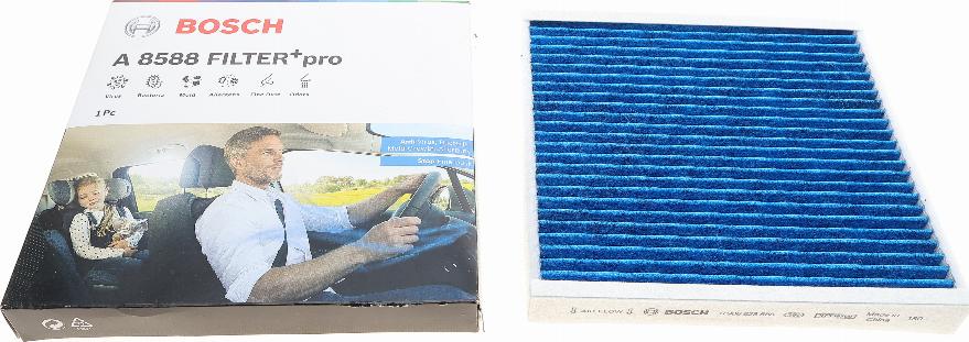 BOSCH 0 986 628 588 - Filter, interior air onlydrive.pro