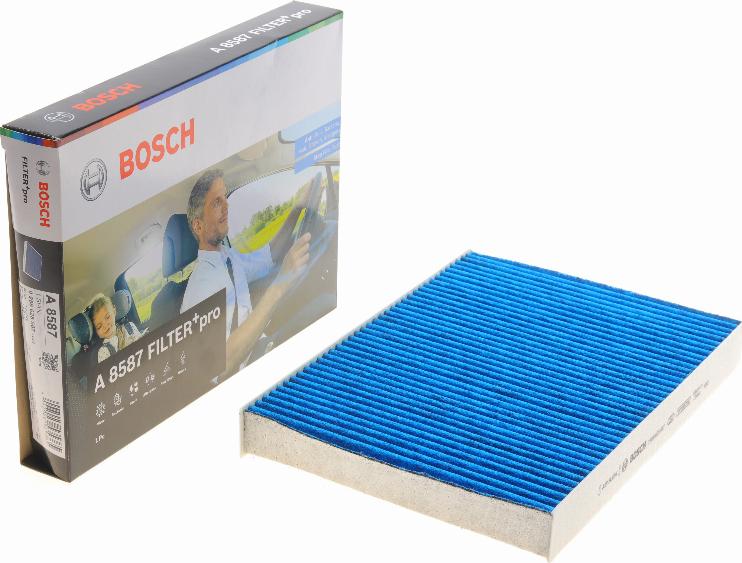 BOSCH 0 986 628 587 - Filter, interior air onlydrive.pro