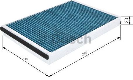 BOSCH 0 986 628 532 - Filter, interior air onlydrive.pro