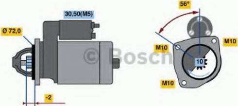 BOSCH 0 986 018 970 - Starter onlydrive.pro