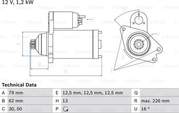 BOSCH 0 986 029 140 - Стартер onlydrive.pro