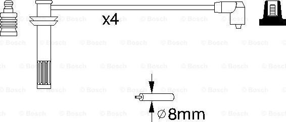 BOSCH 0 986 356 892 - Ignition Cable Kit onlydrive.pro