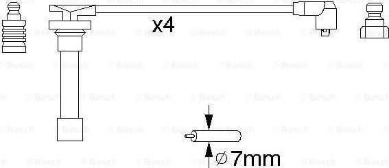 BOSCH 0 986 356 821 - Süütesüsteemikomplekt onlydrive.pro