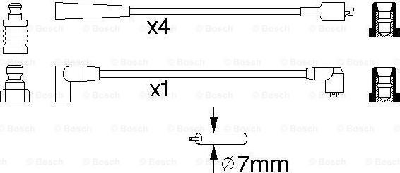 BOSCH 0 986 356 798 - Ignition Cable Kit onlydrive.pro