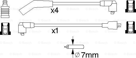 BOSCH 0 986 356 772 - Ignition Cable Kit onlydrive.pro