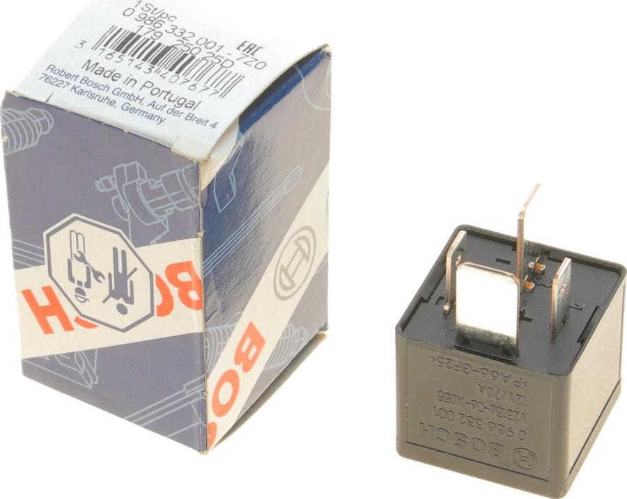 BOSCH 0 986 332 001 - Relay, main current onlydrive.pro