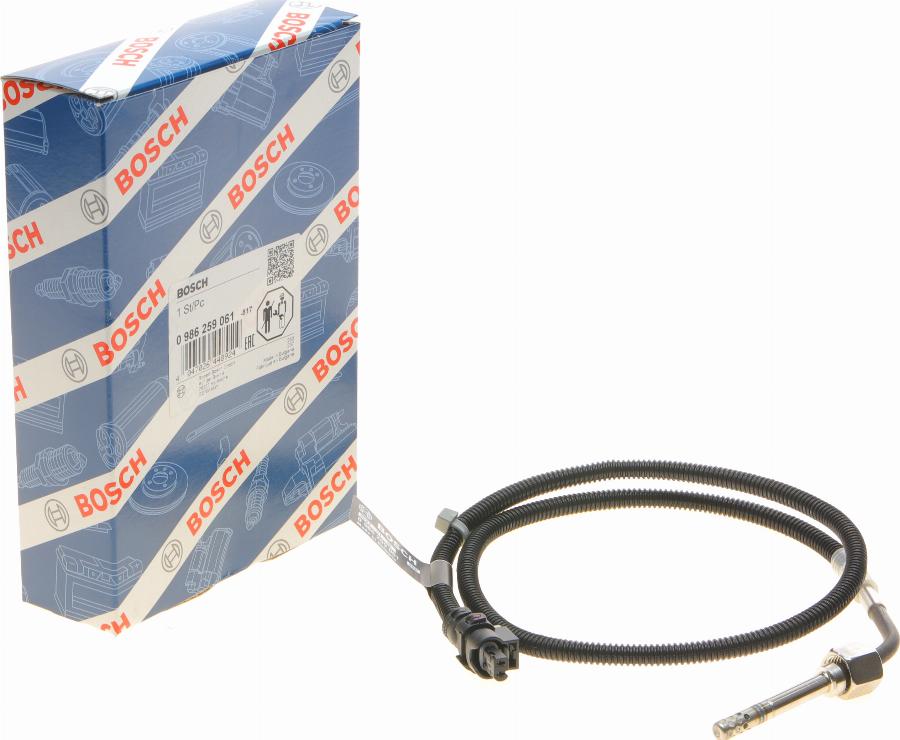 BOSCH 0 986 259 061 - Sensor, exhaust gas temperature onlydrive.pro