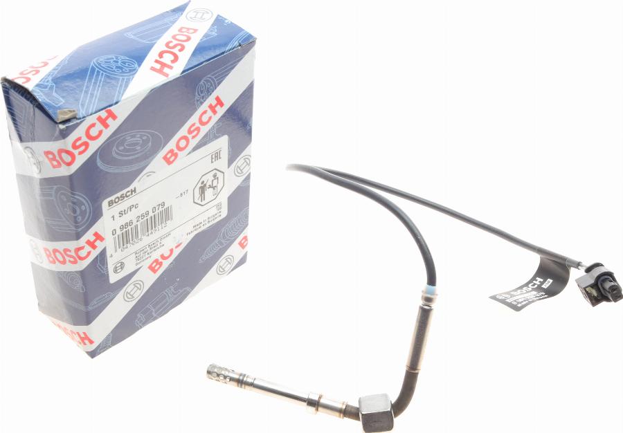 BOSCH 0 986 259 079 - Devējs, Izplūdes gāzu temperatūra onlydrive.pro