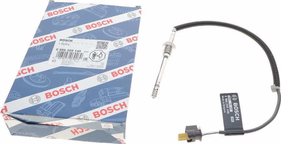 BOSCH 0 986 259 140 - Devējs, Izplūdes gāzu temperatūra onlydrive.pro