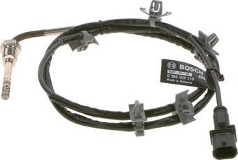 BOSCH 0 986 259 110 - Sensor, exhaust gas temperature onlydrive.pro