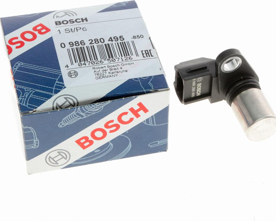 BOSCH 0 986 280 495 - Датчик импульсов, коленвал onlydrive.pro