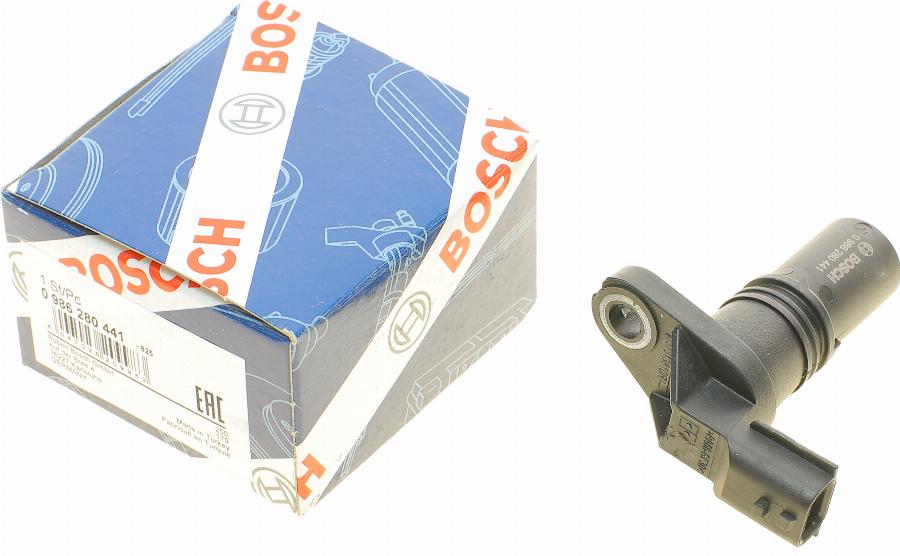 BOSCH 0 986 280 441 - Sensor, crankshaft pulse onlydrive.pro