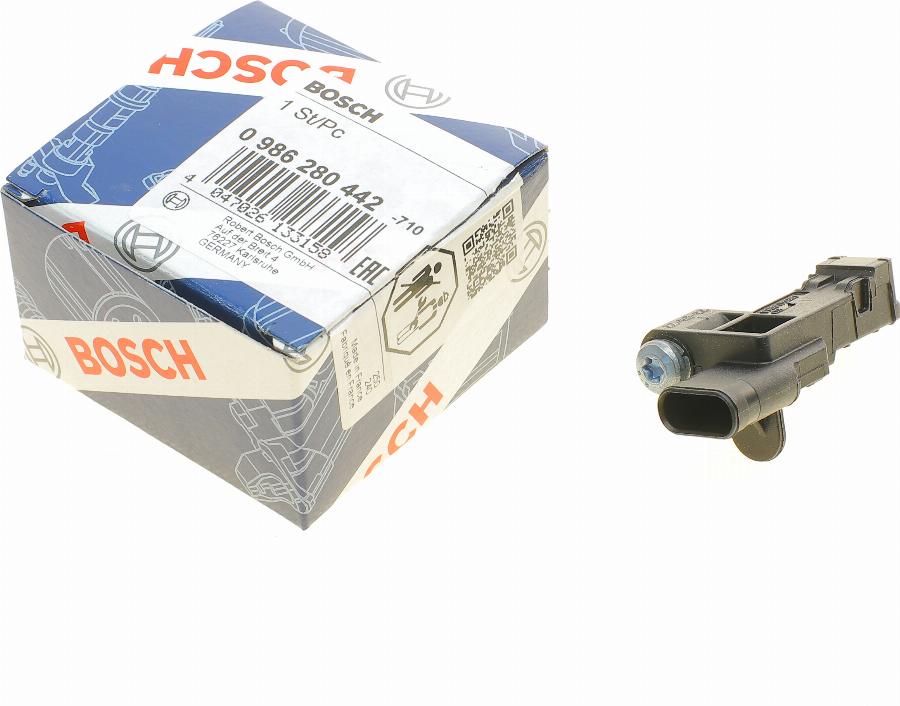 BOSCH 0 986 280 442 - Sensor, crankshaft pulse onlydrive.pro