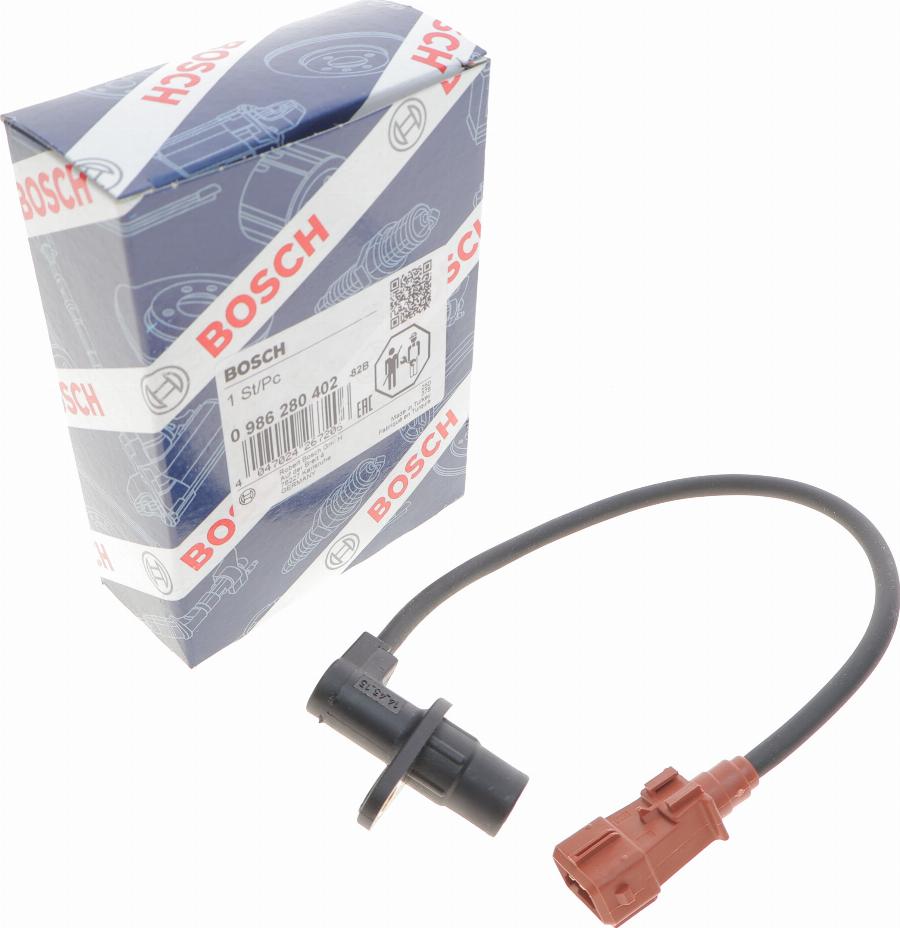 BOSCH 0 986 280 402 - Датчик импульсов, коленвал onlydrive.pro