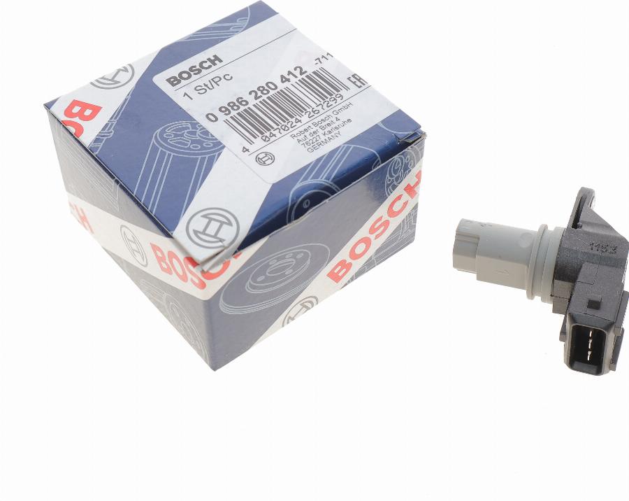 BOSCH 0 986 280 412 - Sensor, camshaft position onlydrive.pro