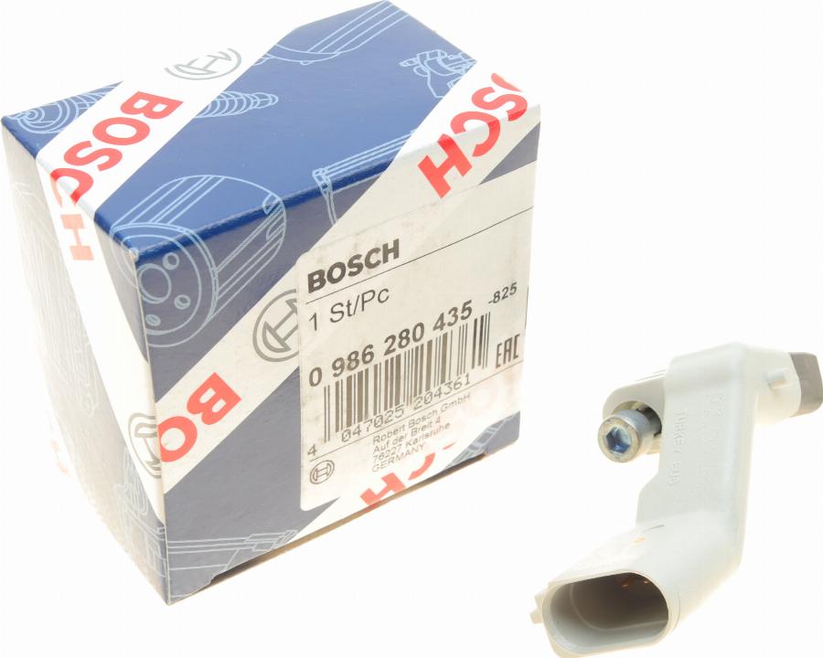 BOSCH 0 986 280 435 - Датчик импульсов, коленвал onlydrive.pro