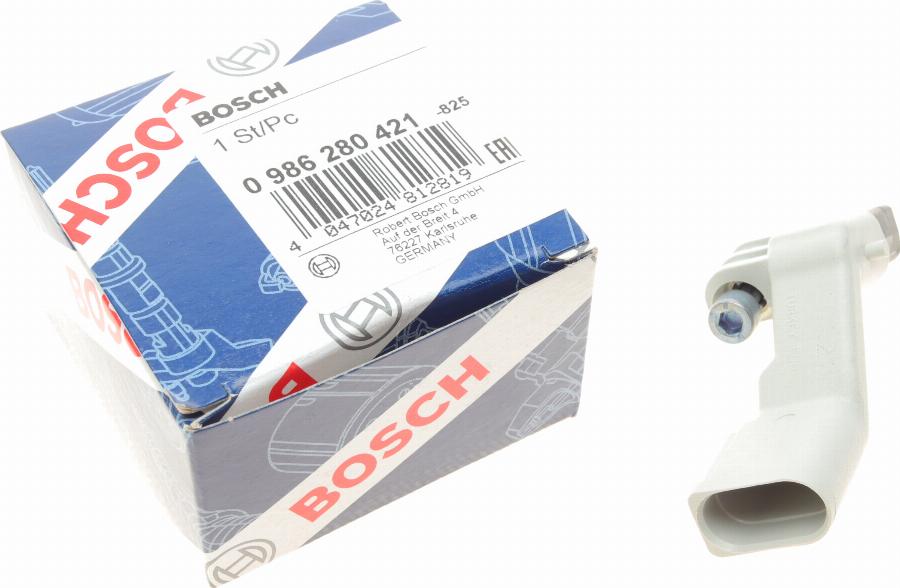 BOSCH 0 986 280 421 - Датчик импульсов, коленвал onlydrive.pro