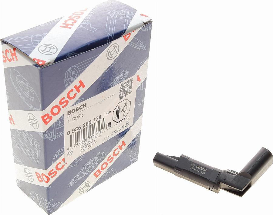 BOSCH 0 986 280 726 - Impulsu devējs, Kloķvārpsta onlydrive.pro