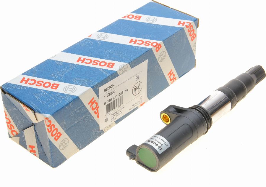 BOSCH 0 986 221 045 - Катушка зажигания onlydrive.pro