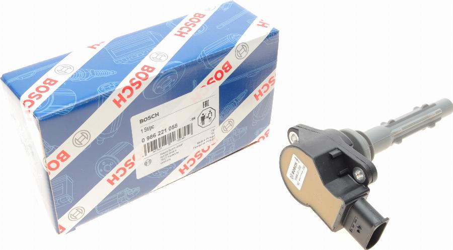 BOSCH 0 986 221 058 - Ignition Coil onlydrive.pro