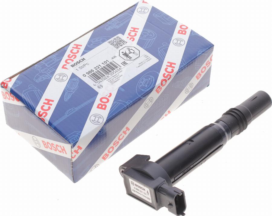 BOSCH 0 986 221 101 - Ignition Coil onlydrive.pro