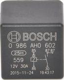 BOSCH 0 986 AH0 602 - Relay, main current onlydrive.pro