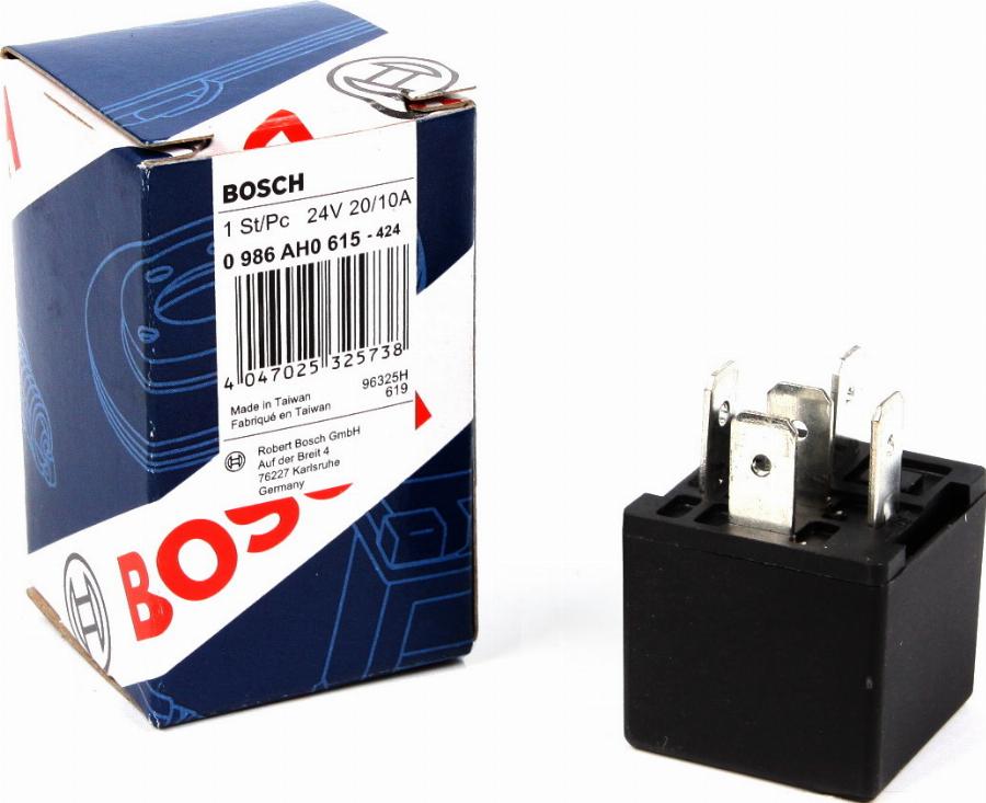 BOSCH 0 986 AH0 615 - Relay, ABS onlydrive.pro