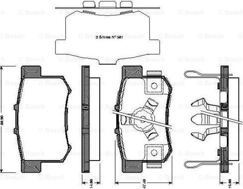 BOSCH 0 986 TB3 039 - Jarrupala, levyjarru onlydrive.pro