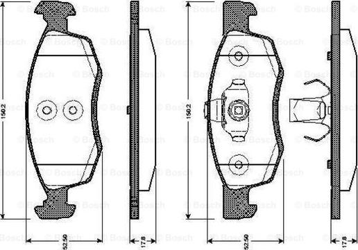 BOSCH 0 986 TB3 038 - Jarrupala, levyjarru onlydrive.pro