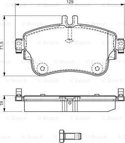 BOSCH 0 986 TB3 194 - Тормозные колодки, дисковые, комплект onlydrive.pro