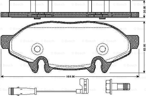 Valeo 302418 - Stabdžių trinkelių rinkinys, diskinis stabdys onlydrive.pro