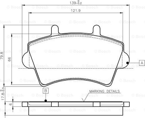 BOSCH 0 986 TB2 392 - Brake Pad Set, disc brake onlydrive.pro