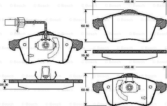 BOSCH 0 986 TB2 304 - Jarrupala, levyjarru onlydrive.pro