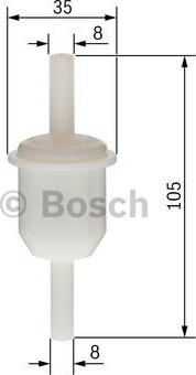 BOSCH 0 450 904 058 - Fuel filter onlydrive.pro