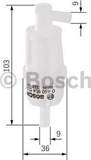 BOSCH 0 450 904 077 - Polttoainesuodatin onlydrive.pro