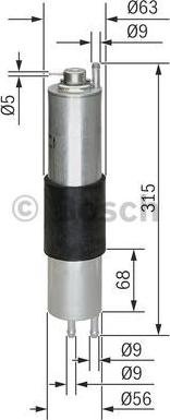 BOSCH 0 450 905 952 - Fuel filter onlydrive.pro