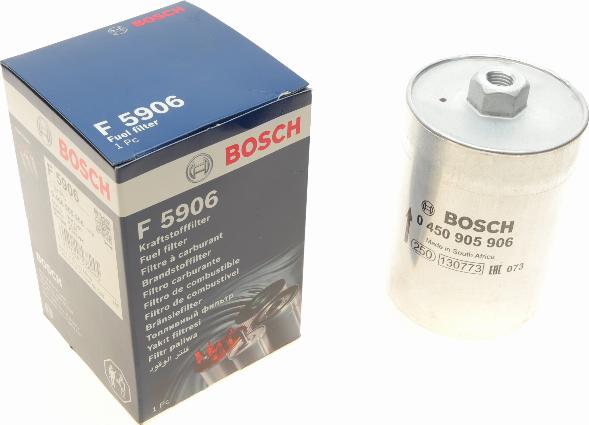 BOSCH 0 450 905 906 - Fuel filter onlydrive.pro