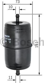 BOSCH 0 450 905 985 - Топливный фильтр onlydrive.pro