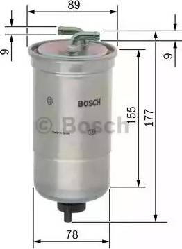 BOSCH 0 450 906 440 - Fuel filter onlydrive.pro