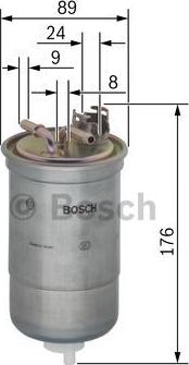 BOSCH 0 450 906 437 - Polttoainesuodatin onlydrive.pro