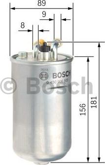BOSCH 0 450 906 503 - Fuel filter onlydrive.pro