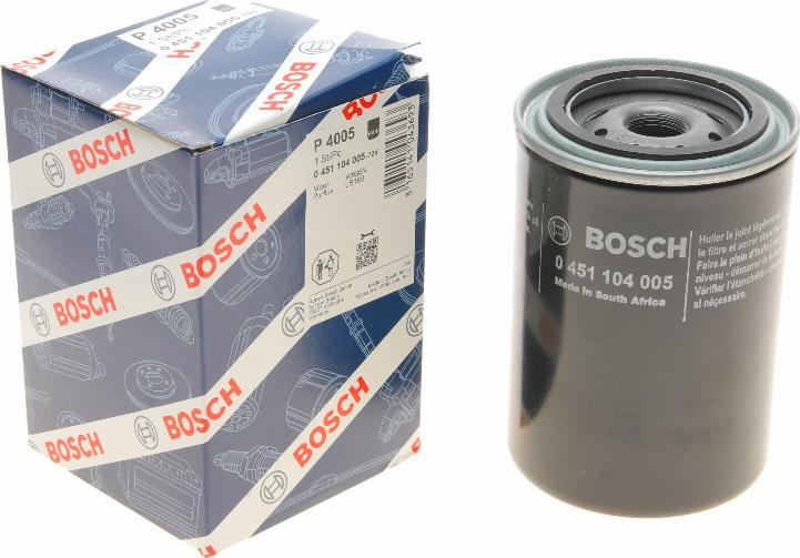 BOSCH 0 451 104 005 - Oil Filter onlydrive.pro