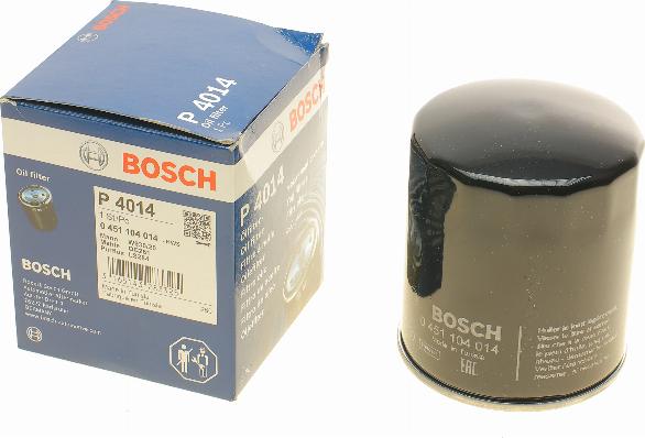 BOSCH 0 451 104 014 - Eļļas filtrs onlydrive.pro